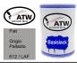 Preview: Fiat, Grigio Palladio, 612 / LAF: 500ml Lackdose, von ATW Autoteile West.